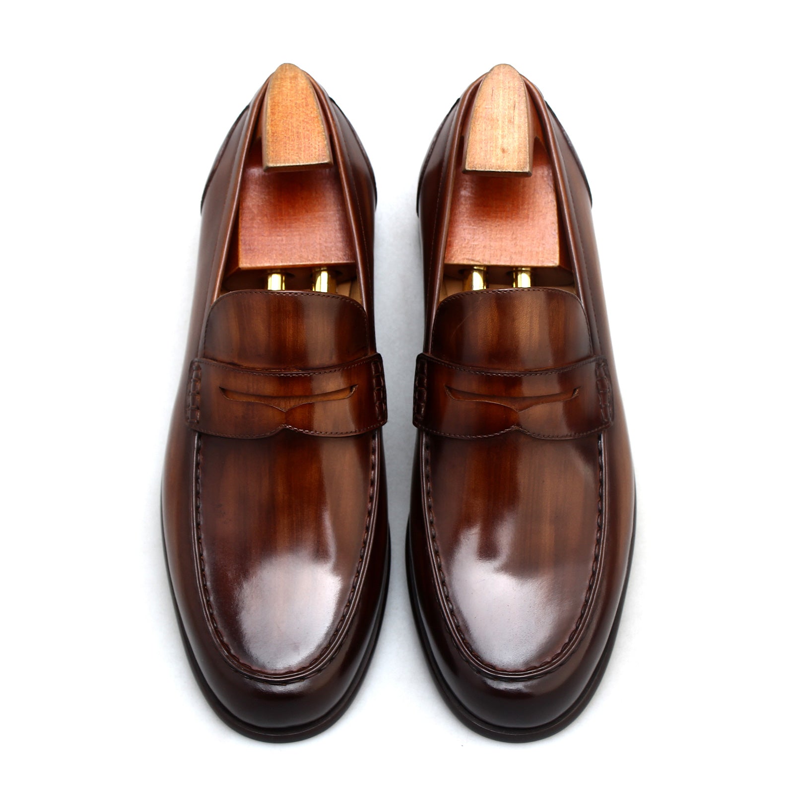 BROGUE -  Classic Moc Toe Penny Loafers