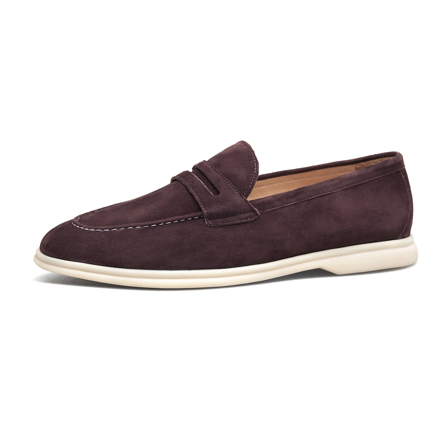 BREEZE - Men Suede Penny Loafers