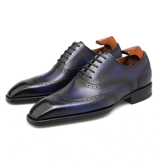 CHARLIE - Men Brogue Wingtip Oxfords