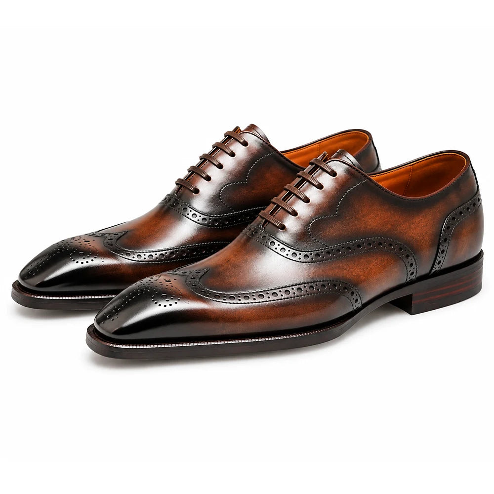 CHARLIE - Men Wingtip Oxfords