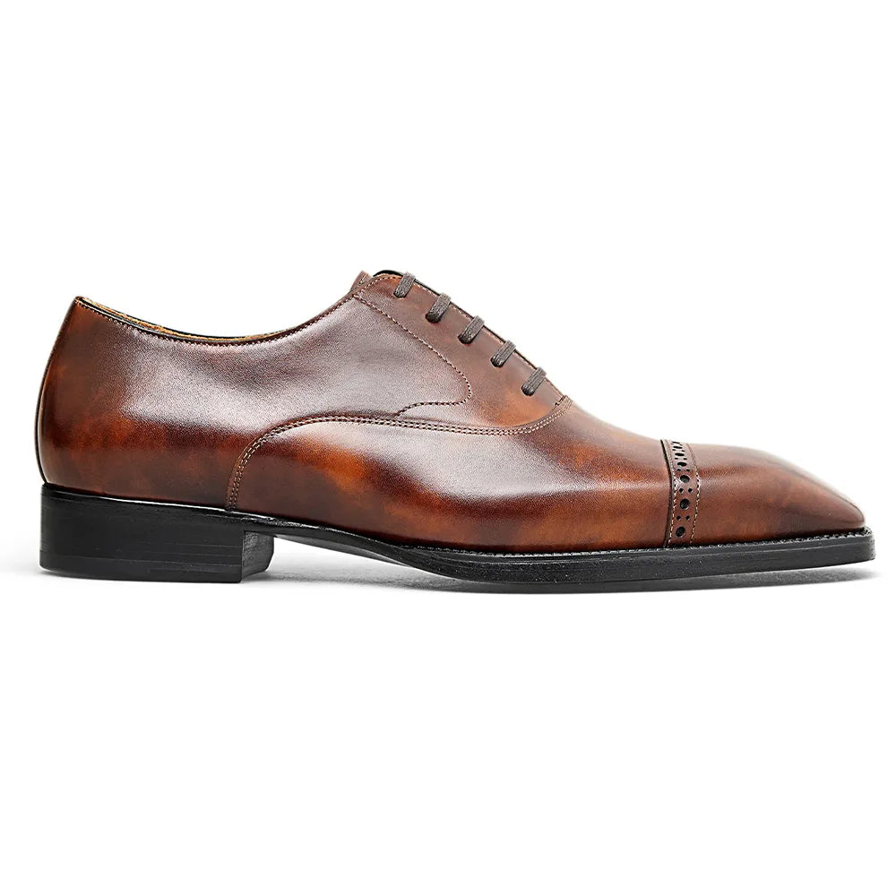 PAVILION - Plain Cap Toe Oxfords