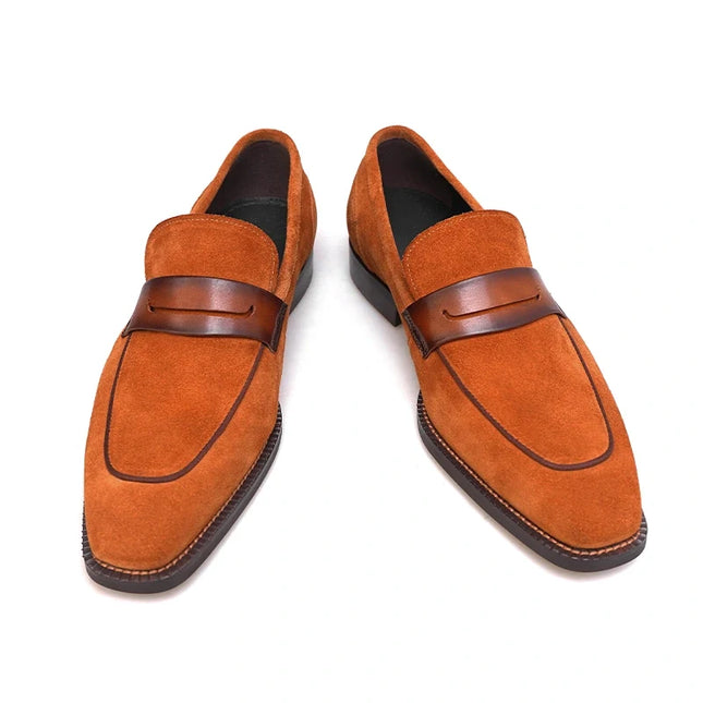 WOLVERINE - Suede Penny Loafers