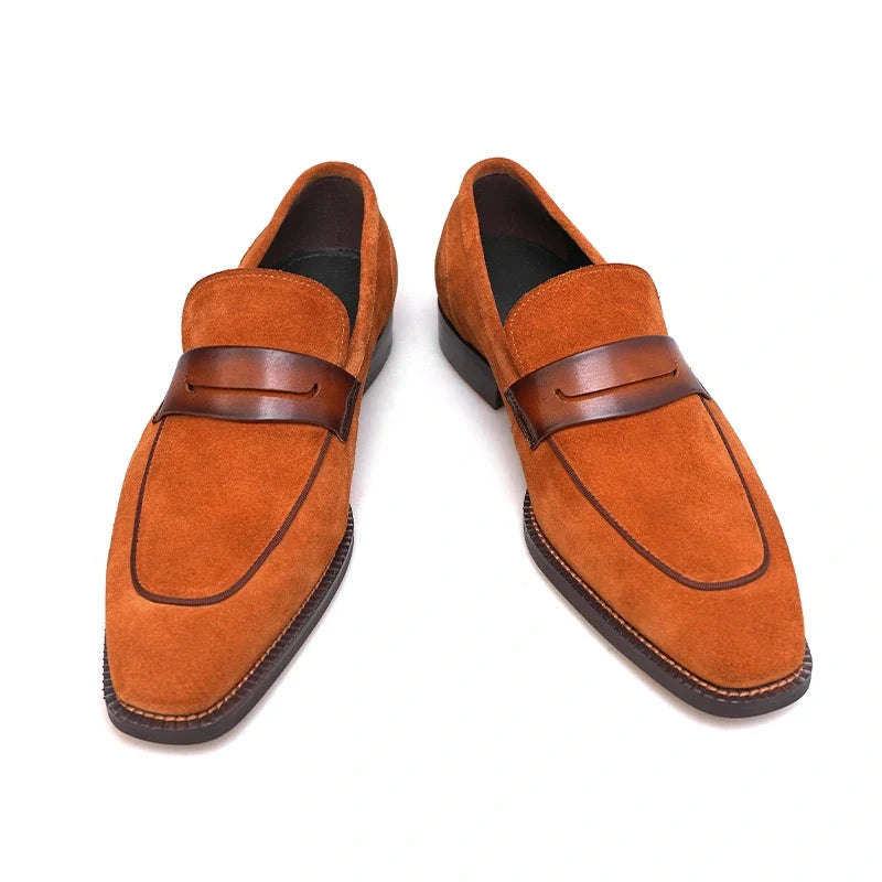 WOLVERINE - Suede Penny Loafers