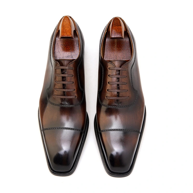 HERITAGE - Men Cap Toe Oxfords