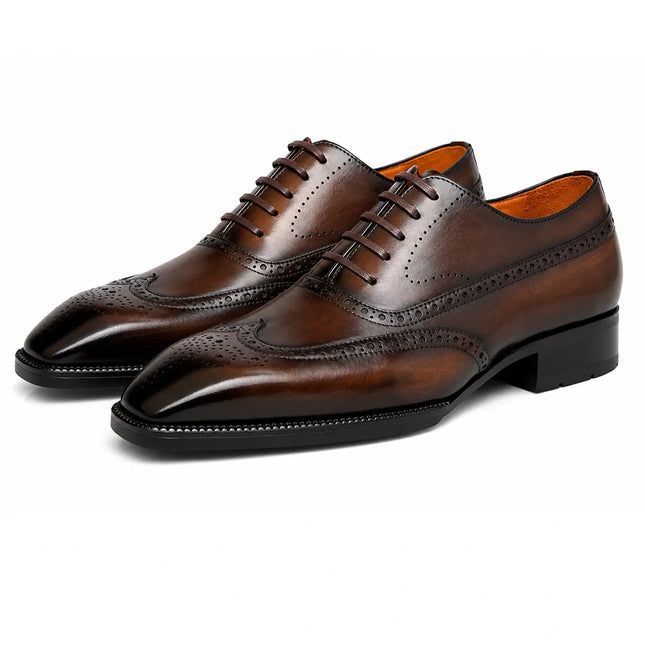 KILLER -  Wingtip Cap Toe Oxfords