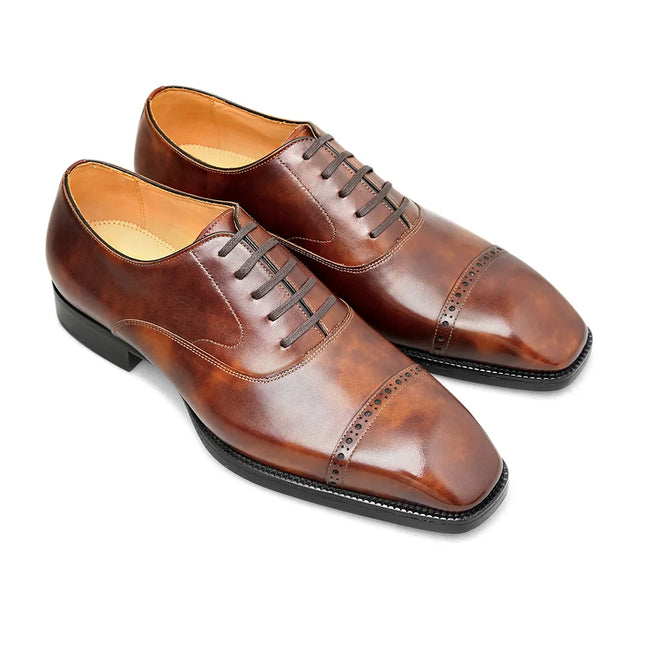 PAVILION - Plain Cap Toe Oxfords