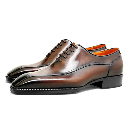 JORDAN - Hand-Burnished Goodyear Welt Oxford