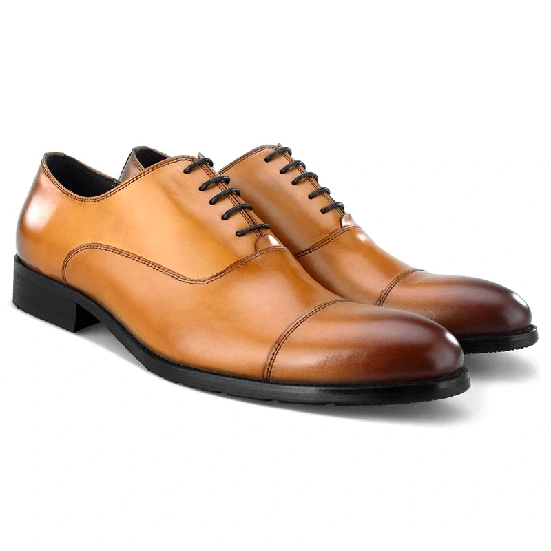 CHROME - Cap Toe Oxfords