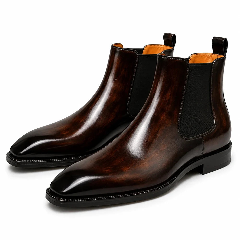 ELEPHANT - Pointed-Toe Chelsea Boots