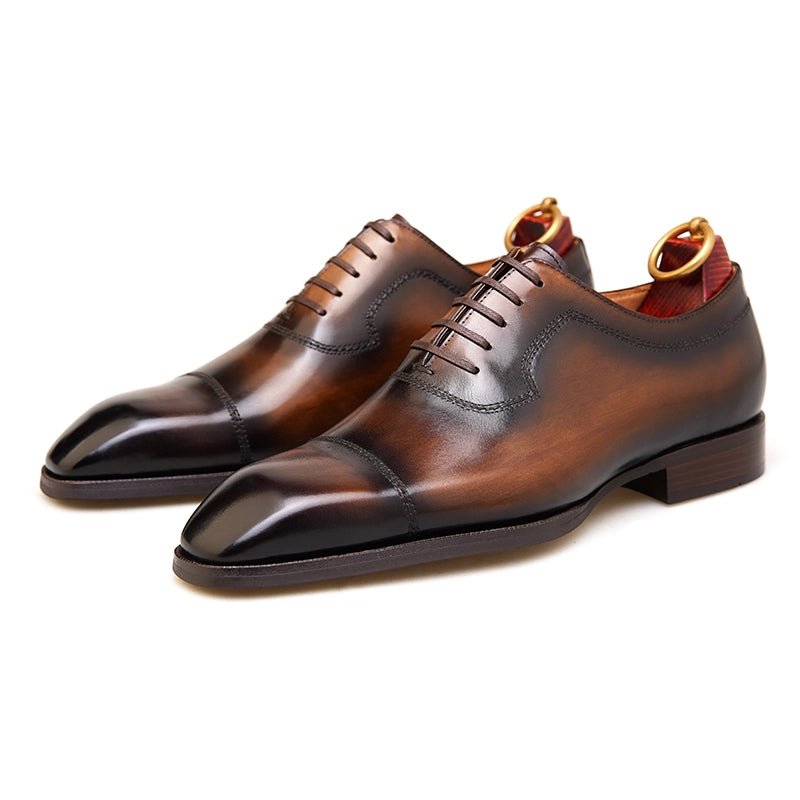 HERITAGE - Men Cap Toe Oxfords
