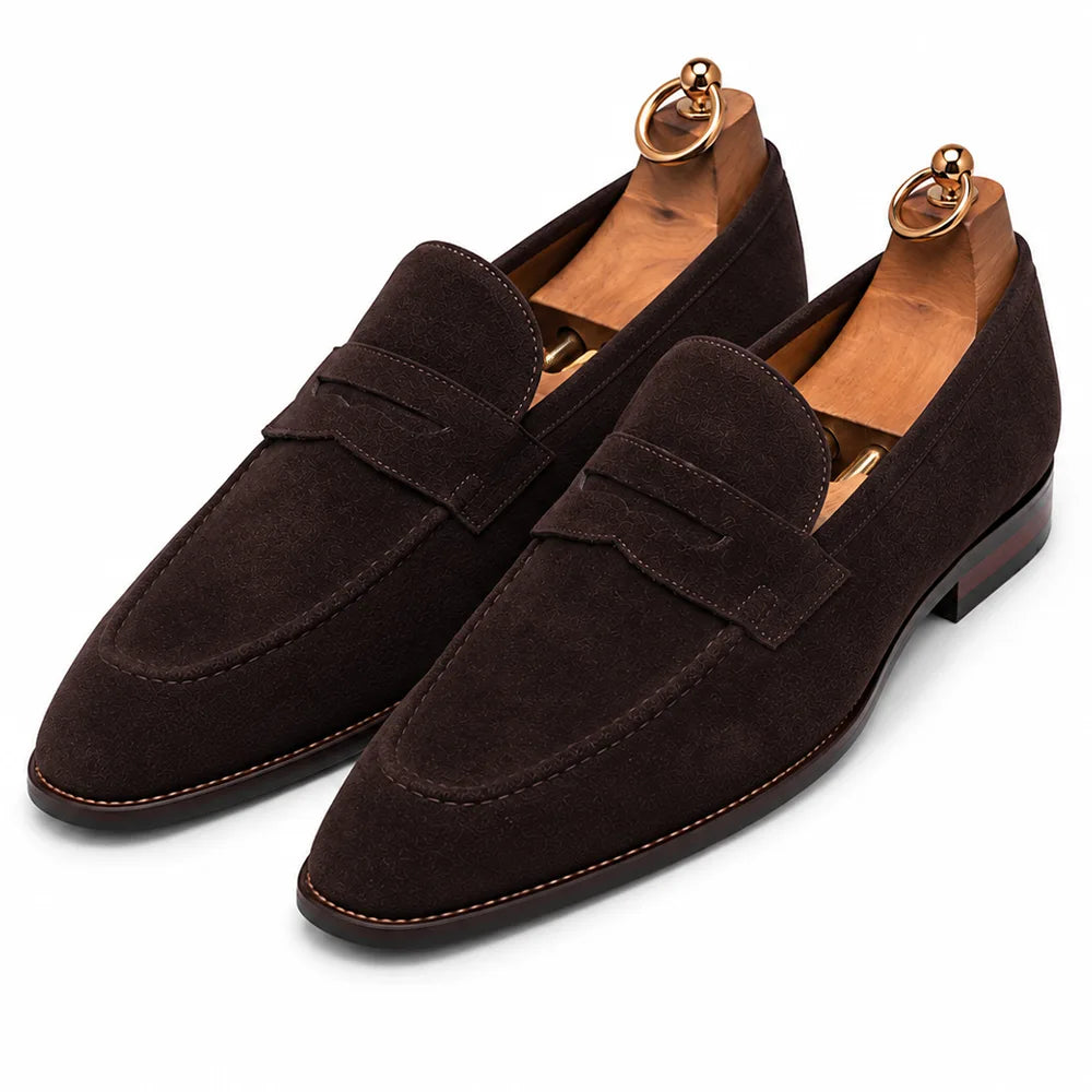 DEANE - Suede Penny Loafer