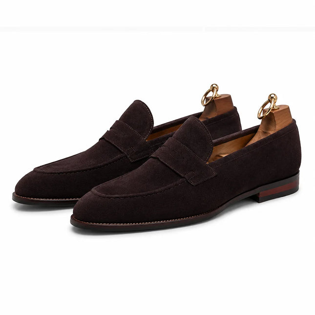 DEANE - Suede Penny Loafer