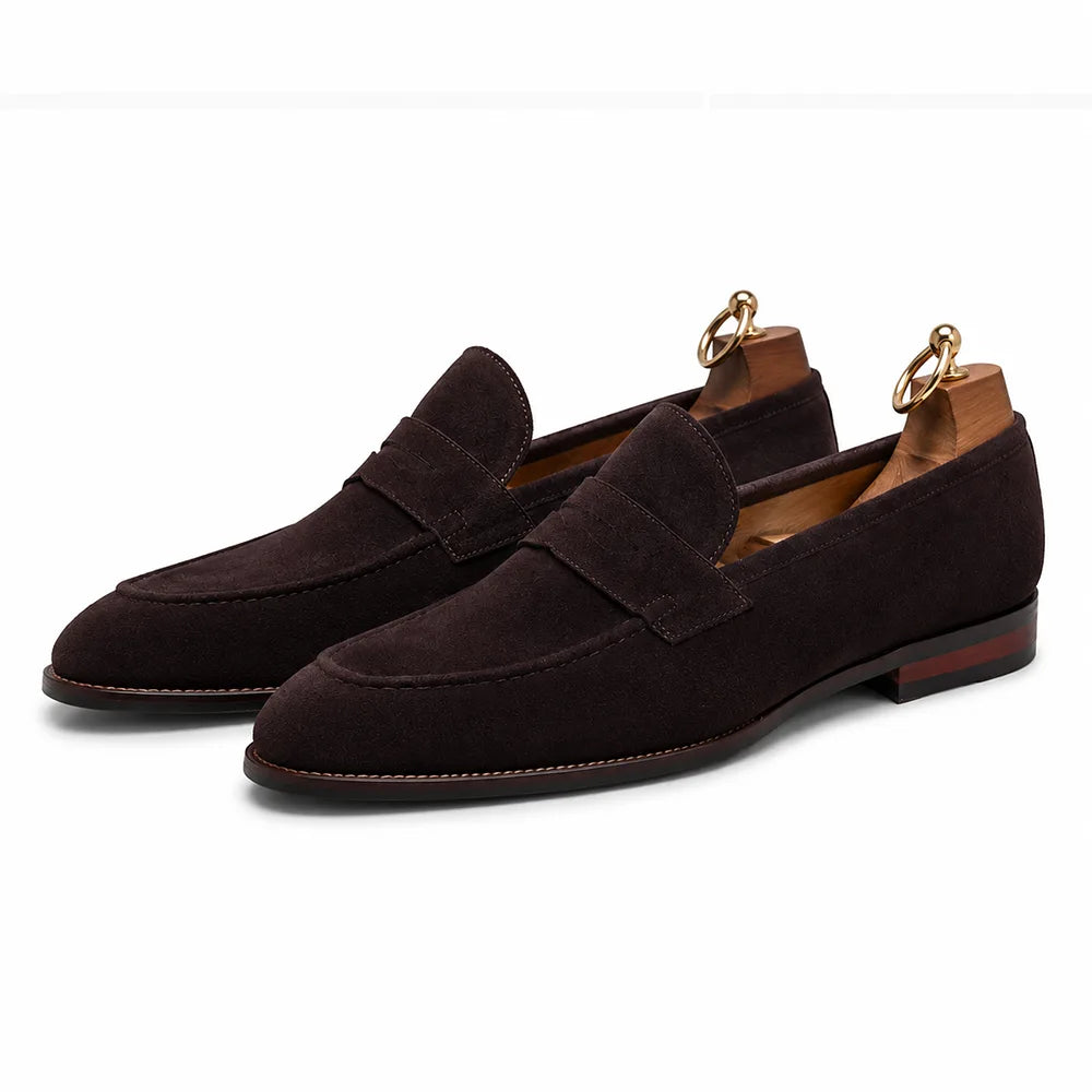 DEANE - Suede Penny Loafer