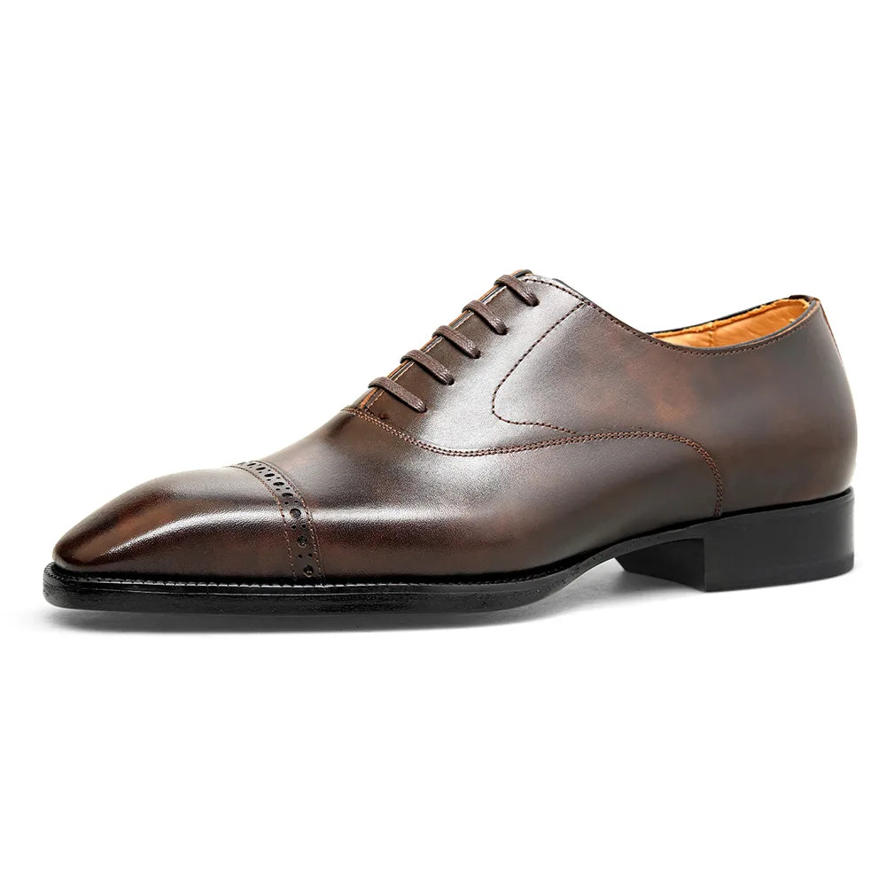 PAVILION - Plain Cap Toe Oxfords