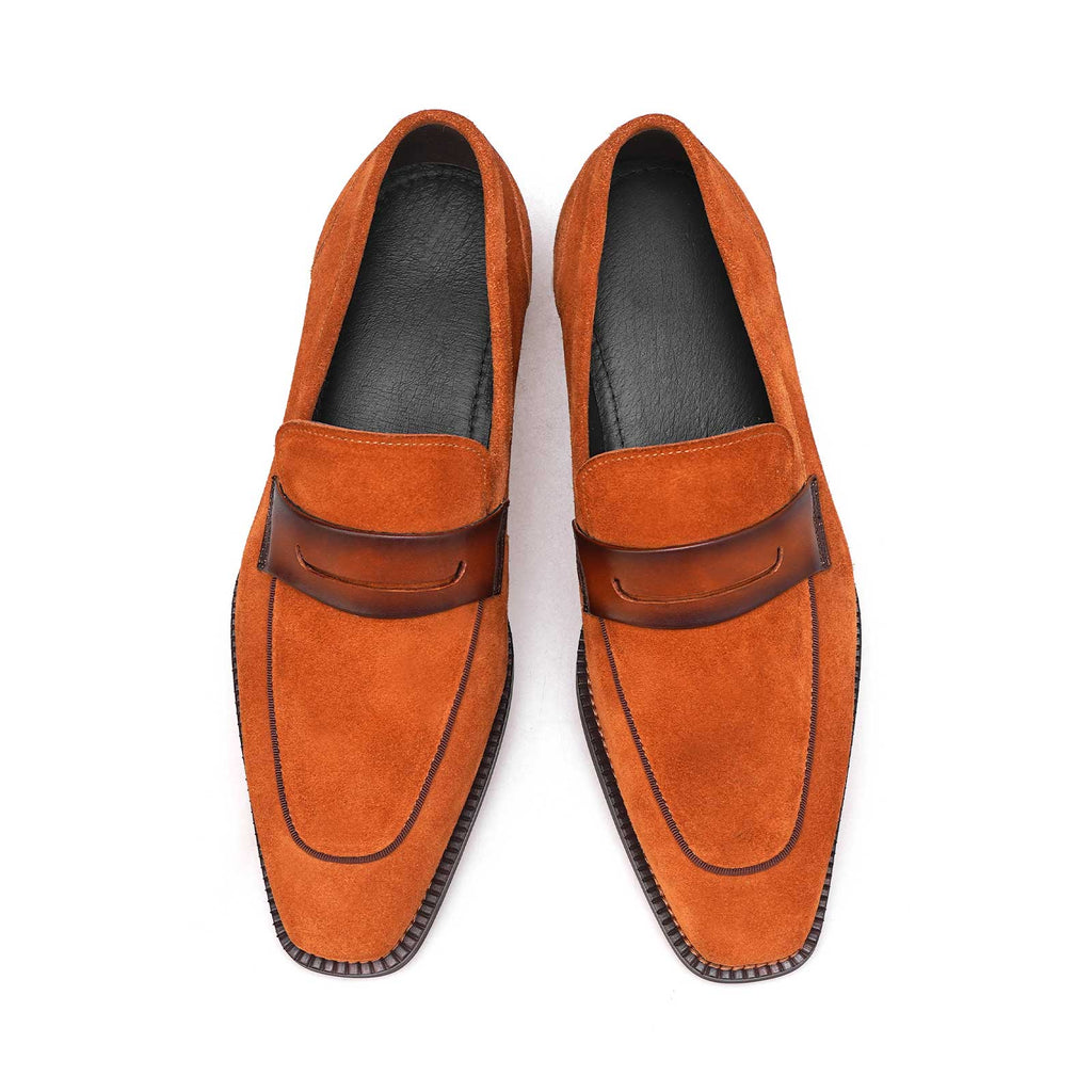 WOLVERINE - Suede Penny Loafers