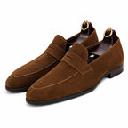VILLANO - Men Suede Penny Loafers
