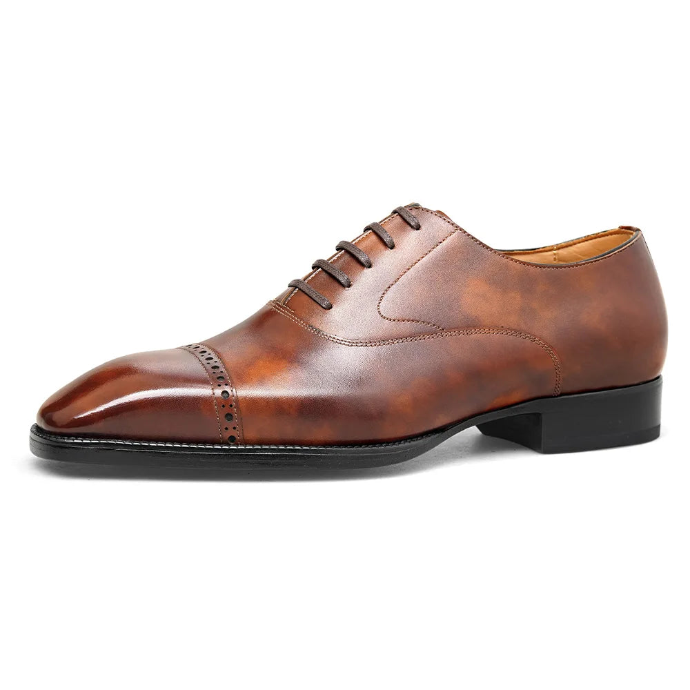 PAVILION - Plain Cap Toe Oxfords