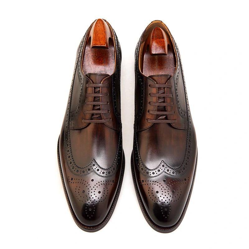 PREMIER - Men Brogue Wingtip Derby