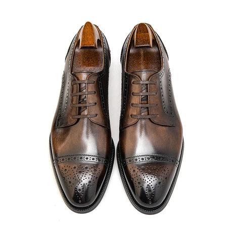 CRAFT - Brogue Wingtip Wholecut Oxfords