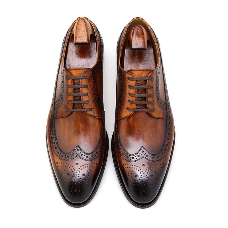 PREMIER - Men Brogue Wingtip Derby