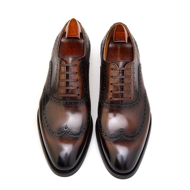 ENGRAVE - Cap toe Oxfords Brogue