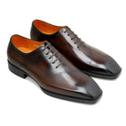 WILLIAM - Brogue Line Cap Toe Oxfords