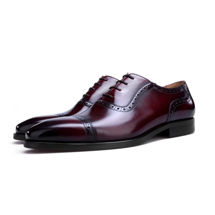 PROFESSIONAL - Plain Cap Toe Oxfords