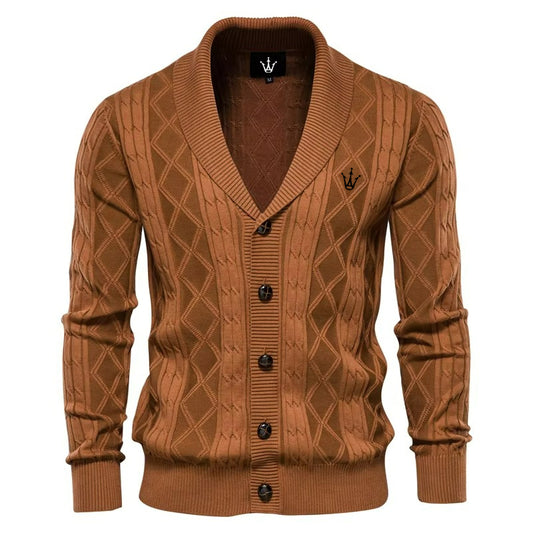 Mogghal | Beckett Argyle Cardigan