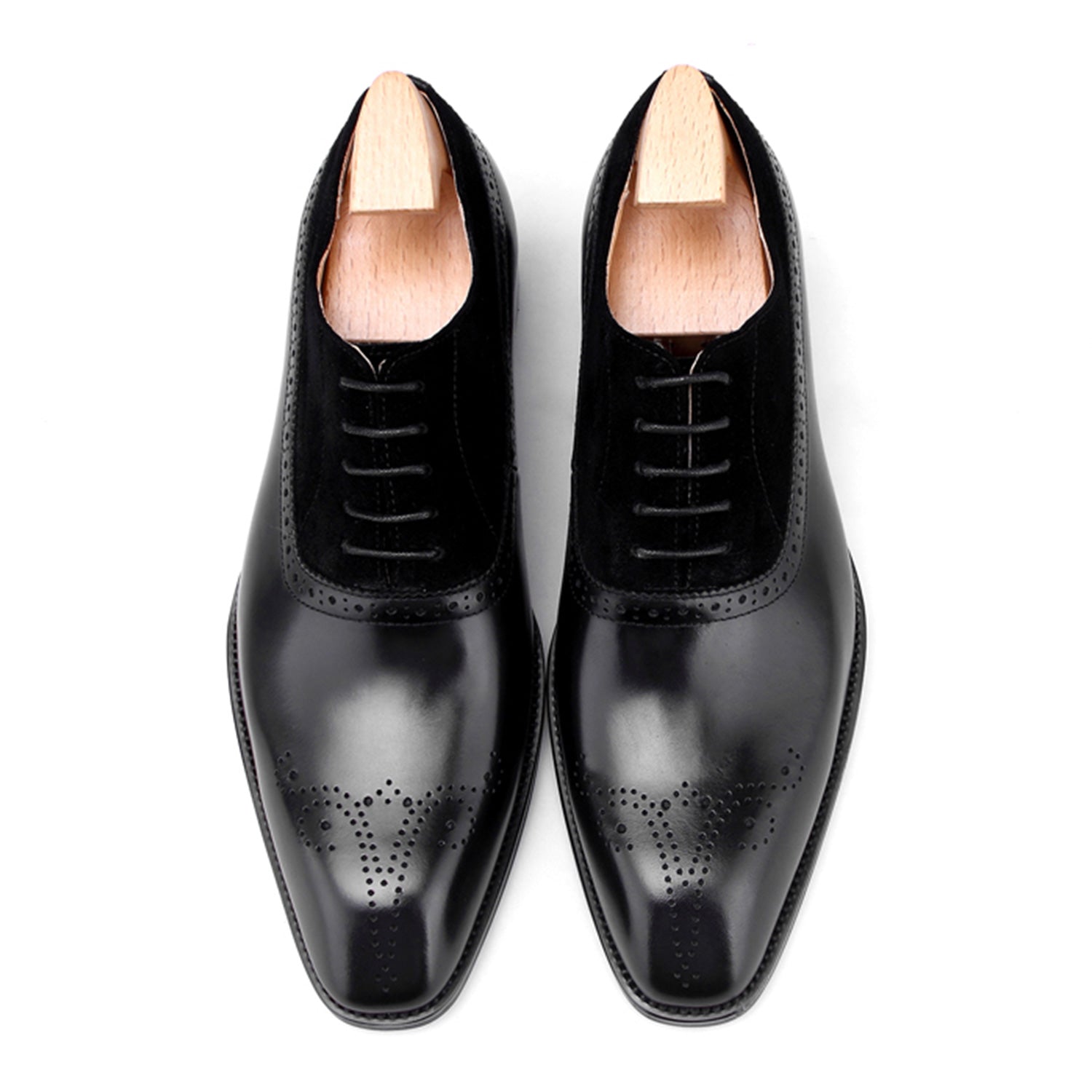 BOMBER - Suede Brogue Oxfords