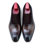 BOMBER - Suede Brogue Oxfords