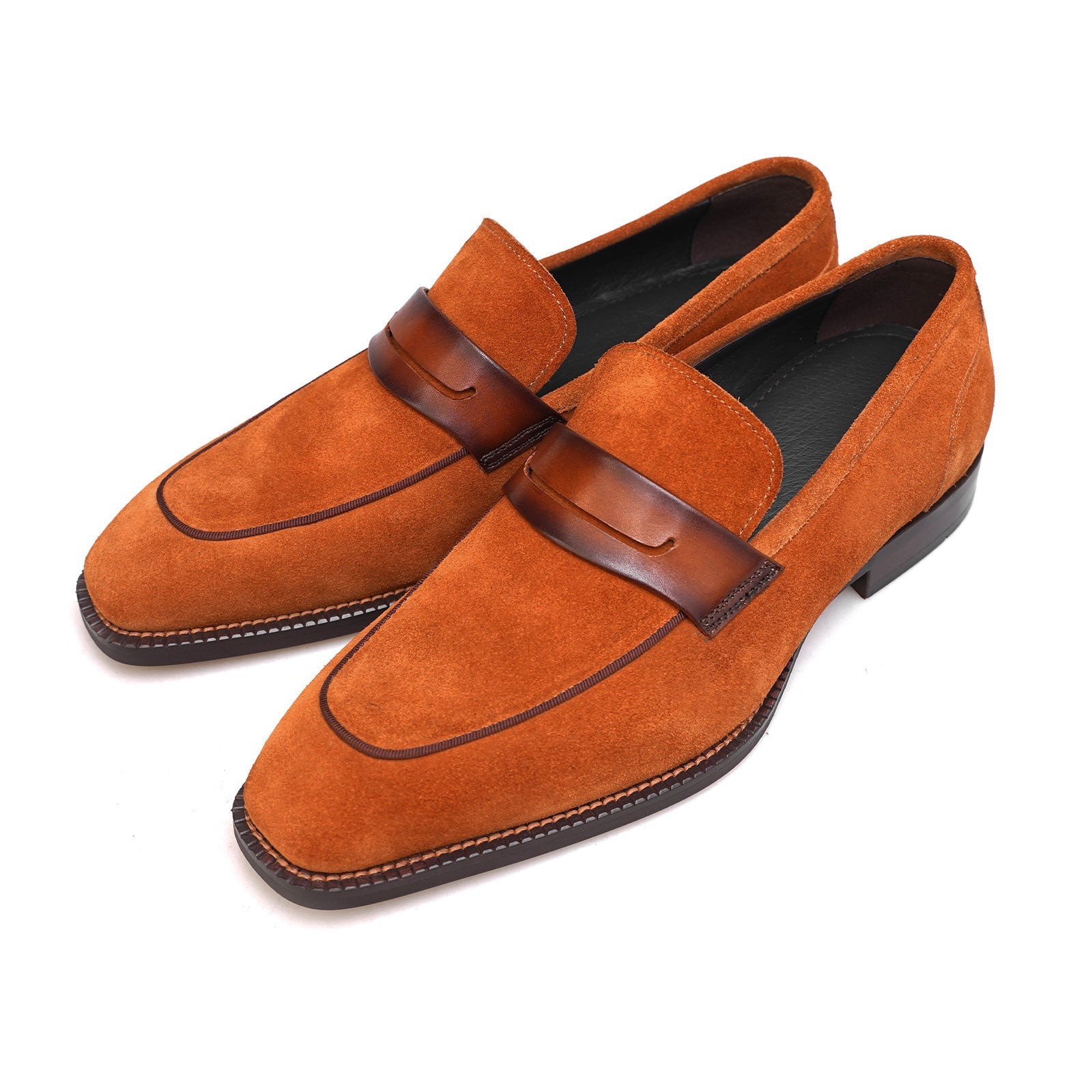 WOLVERINE - Suede Penny Loafers