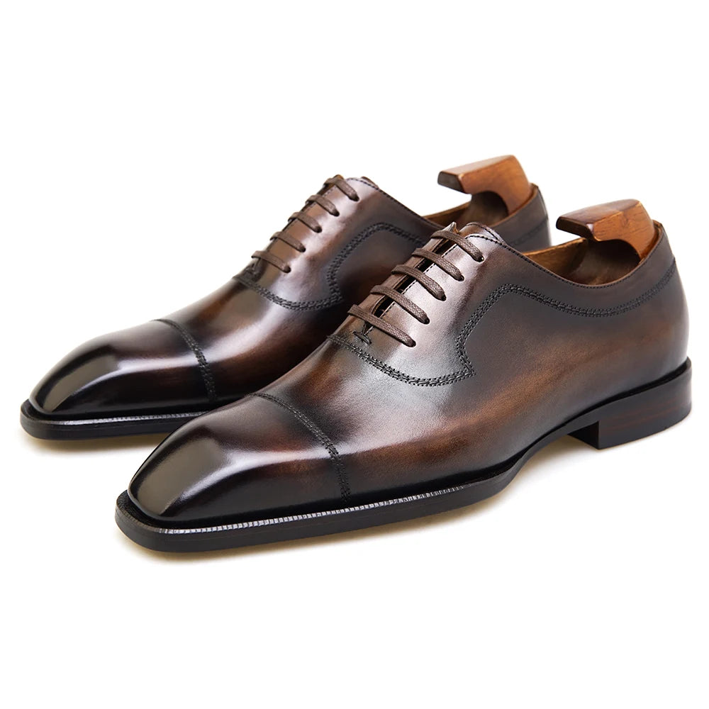 HERITAGE - Men Cap Toe Oxfords
