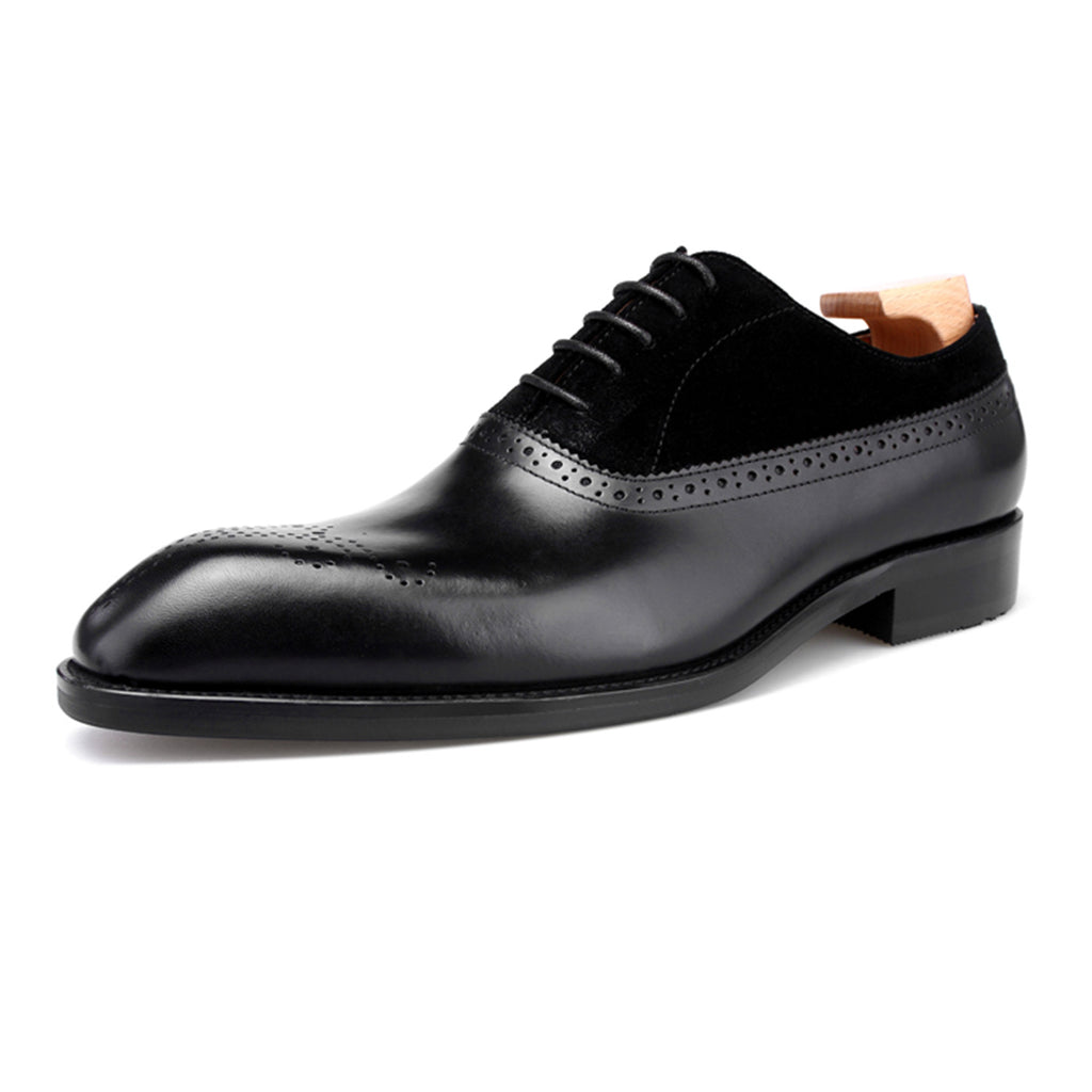 BOMBER - Suede Brogue Oxfords