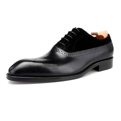 BOMBER - Suede Brogue Oxfords