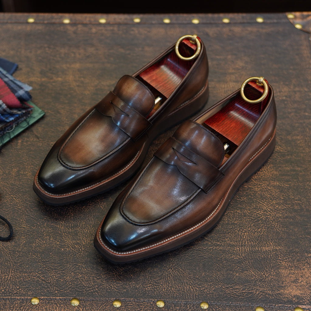 CAMEL - Men Oxfords Loafer