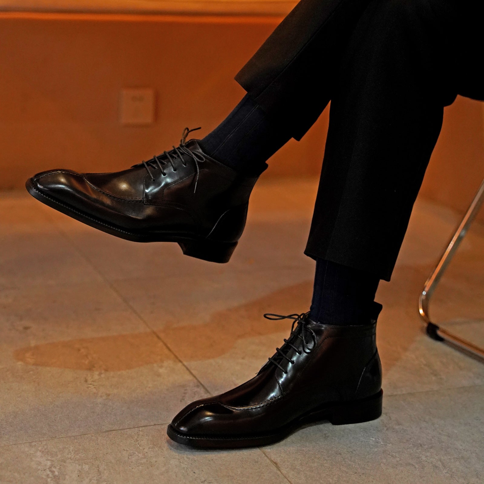 BUFFALO - Leather Dress Boots