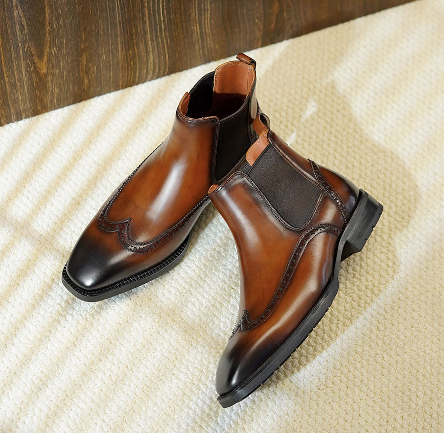 HUSTLER - Men Chelsea Boots