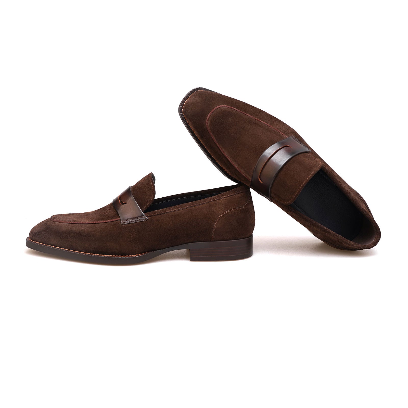 WOLVERINE - Suede Penny Loafers