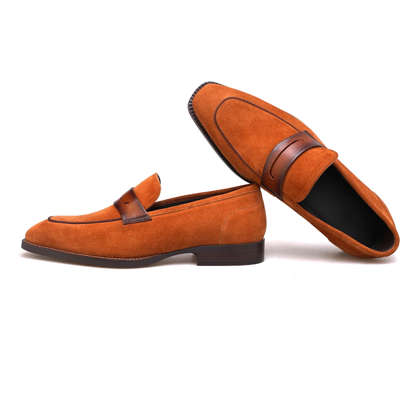 WOLVERINE - Suede Penny Loafers